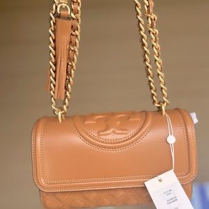 NWT Tory Burch Small Flemming Convertible Shoulder Bag